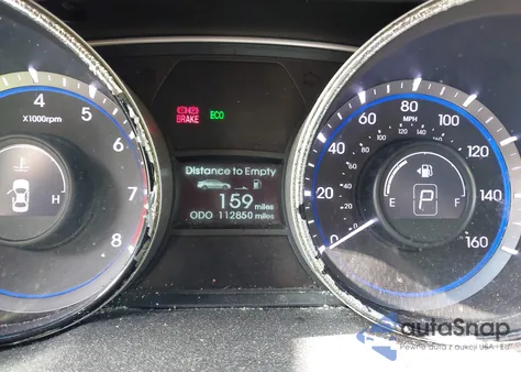 2013 Hyundai Sonata Gls z USA, uszkodzony, nr VIN 5NPEB4AC7DH546920